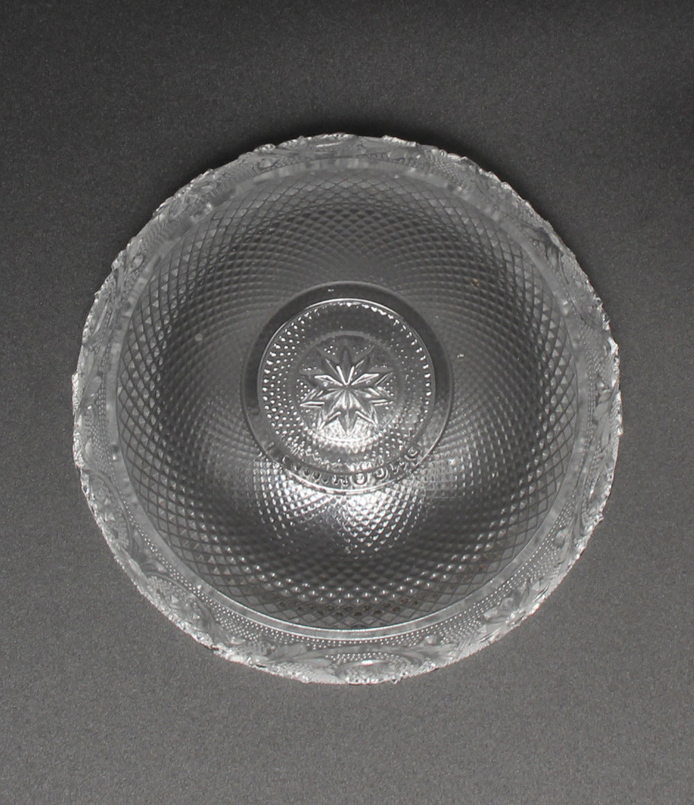 美品 Baccarat ボウル 皿 12cm アラベスク バカラ