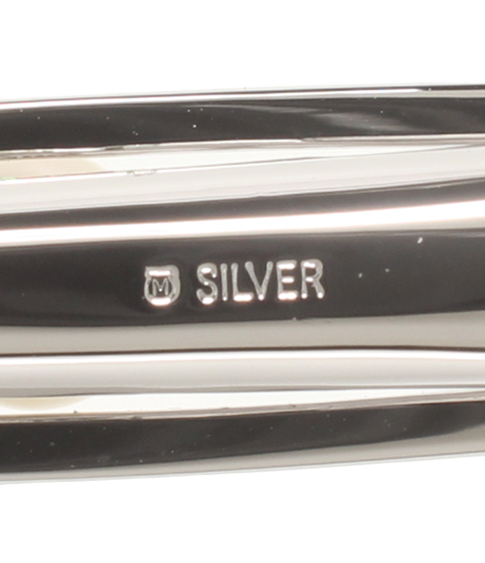 美品 MIKIMOTO タイバー SILVER パール6.5mm メンズ ミキモト