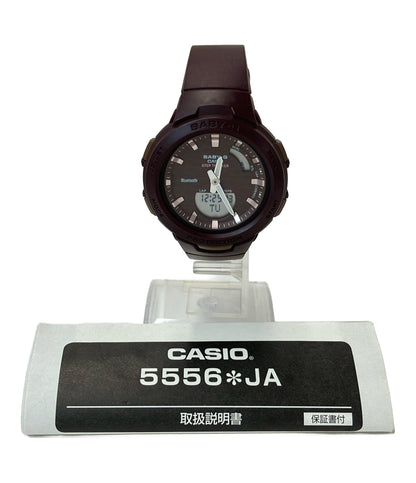 カシオ 腕時計 BABY-G ステップトラッカー クオーツ ブラウン BSA-B100 レディース CASIO