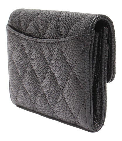 カードケース シャネル マトラッセ CHANEL ゴールド金具 キャビアスキン レディース