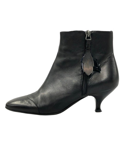 サルヴァトーレフェラガモ ショートブーツ サイドジップ レディース SIZE 6 1/2 (L) Salvatore Ferragamo