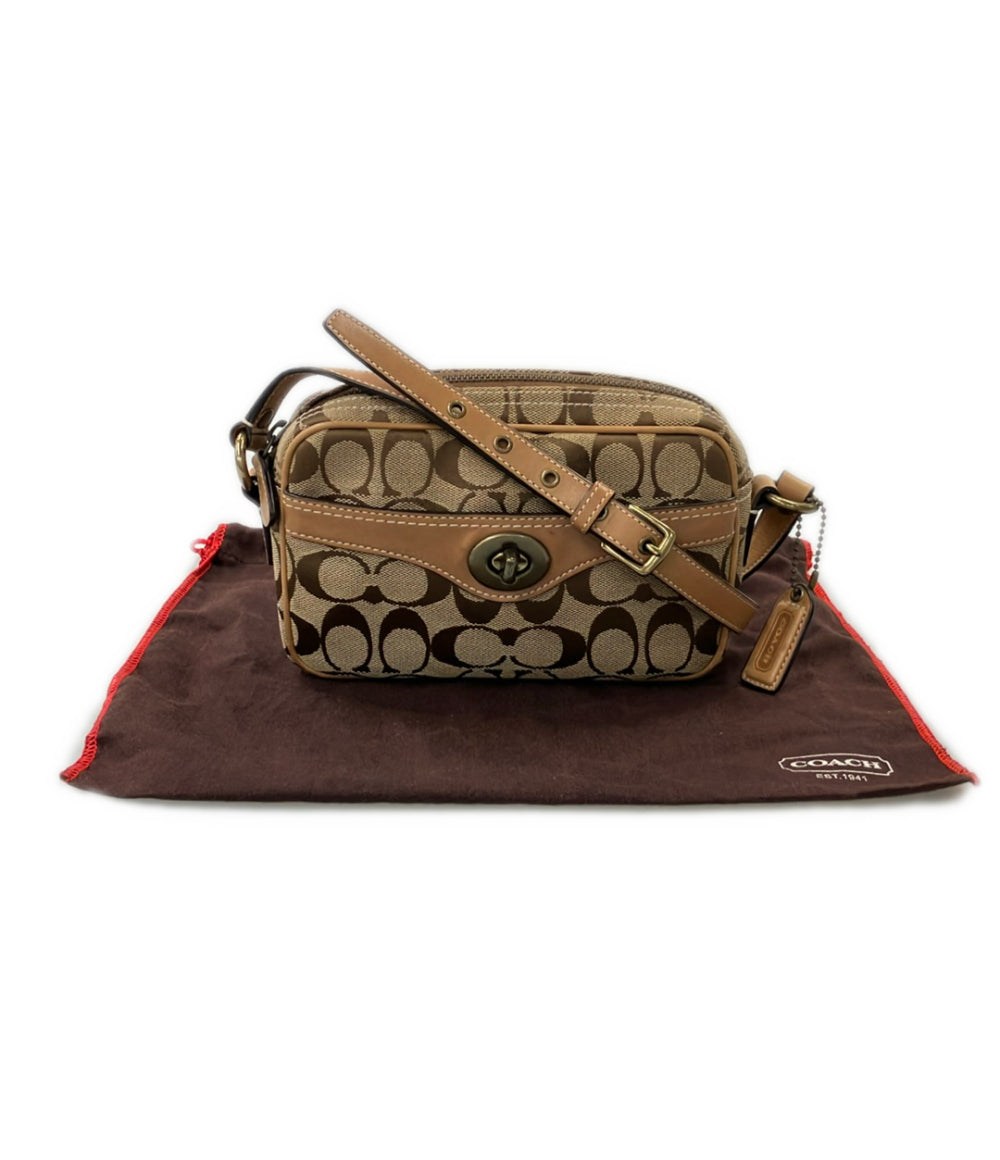 COACH ショルダーバッグ 斜め掛け シグネチャー 10565 レディース