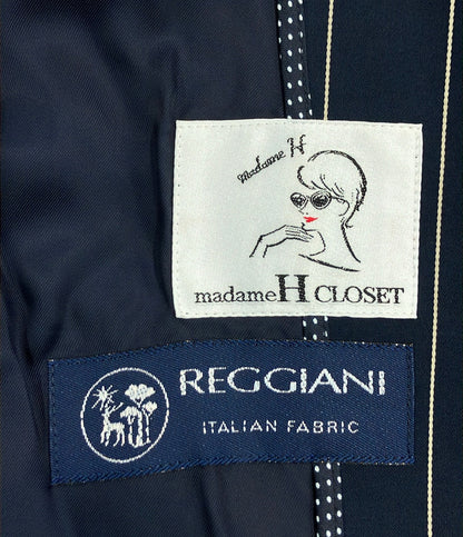 美品 madame H CLOSET テーラードジャケット ストライプ レディース SIZE 36 (XS) マダムエイチ クローゼット