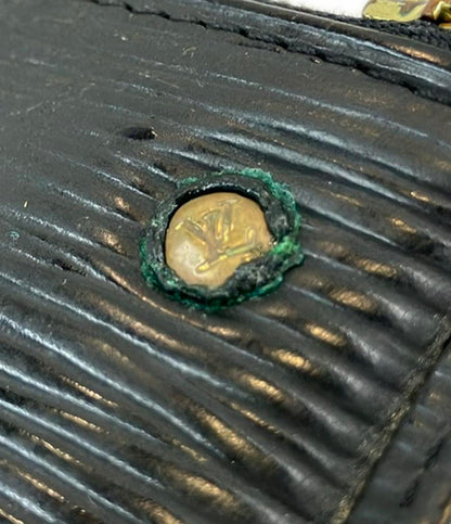 ルイ・ヴィトン コインケース キーリング付き ポシェット クレ エピ M63802 メンズ LOUIS VUITTON