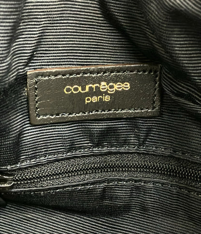 courreges 2way ボストンバッグ ショルダーバッグ 斜め掛け レディース クレージュ