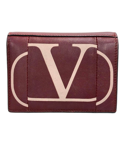 ヴァレンティノ 二つ折り財布 Vロゴ レザー レディース VALENTINO