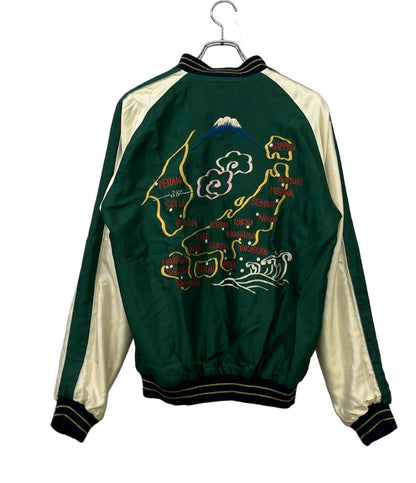 テーラートウヨウ スカジャン リバーシブル ROARING TIGER X WHITE DRAGON TT14571 メンズ SIZE L TAILOR TOYO