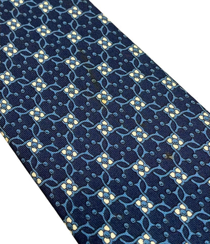 HERMES ネクタイ シルク100% メンズ エルメス