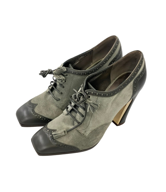 Salvatore Ferragamo レースアップ ブーティ レディース SIZE 5 1/2 (23cm) サルヴァトーレフェラガモ