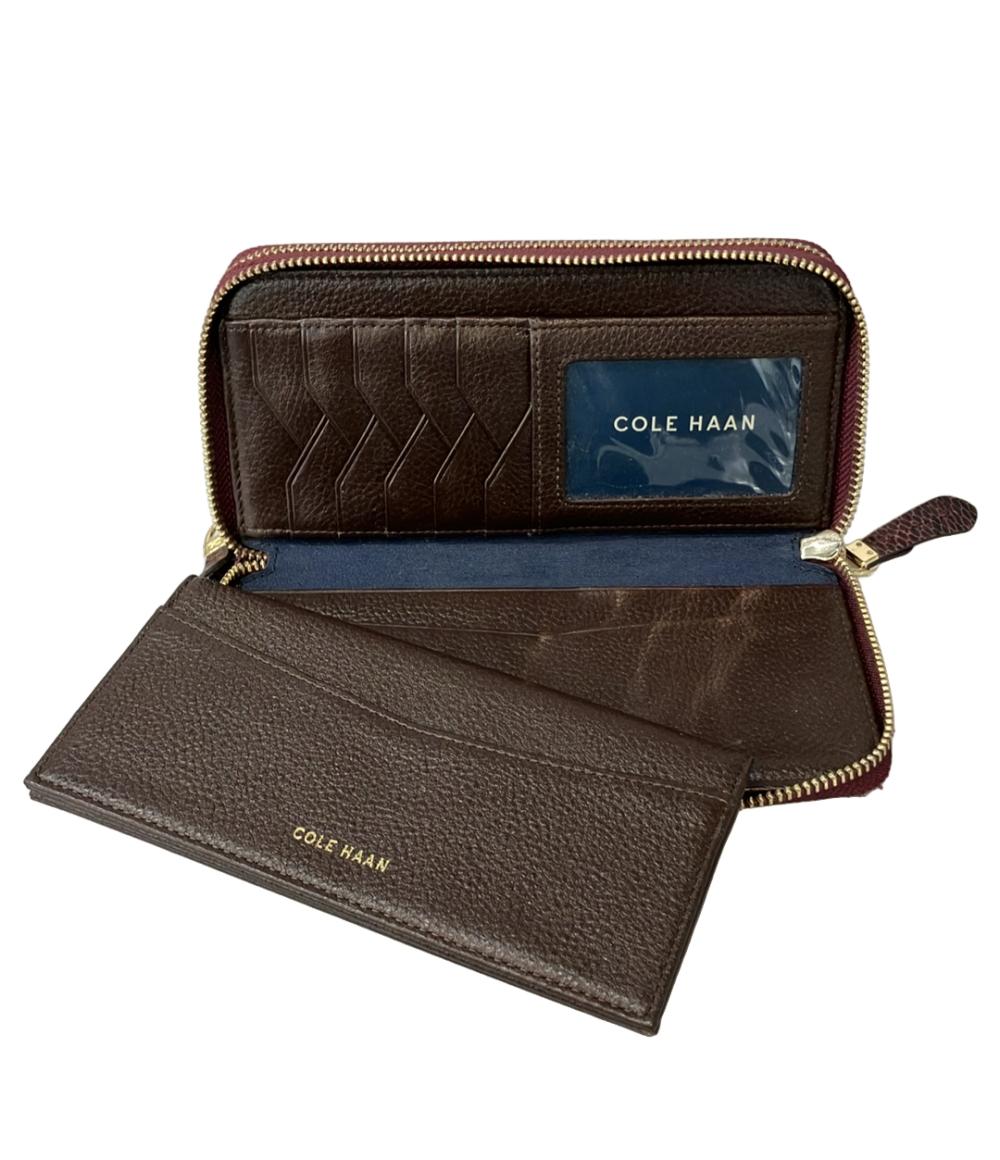 Cole Haan コールハーン ラウンドファスナー長財布      グレー レディース / 240001191769 コール ハーン公式】ウィメンズ(レディース) 財布(長財布)・ポーチ