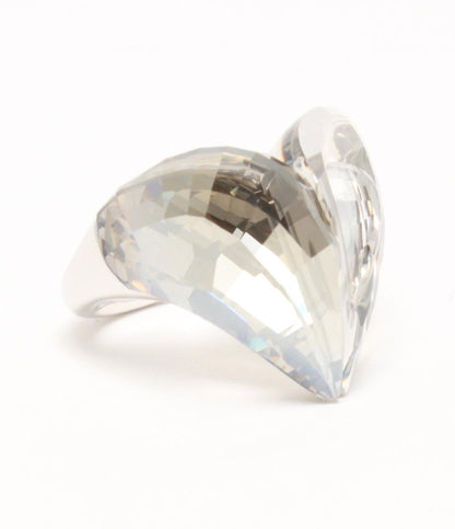 美品 スワロフスキー リング 指輪 ハートモチーフ レディース SIZE 17号 SWAROVSKI