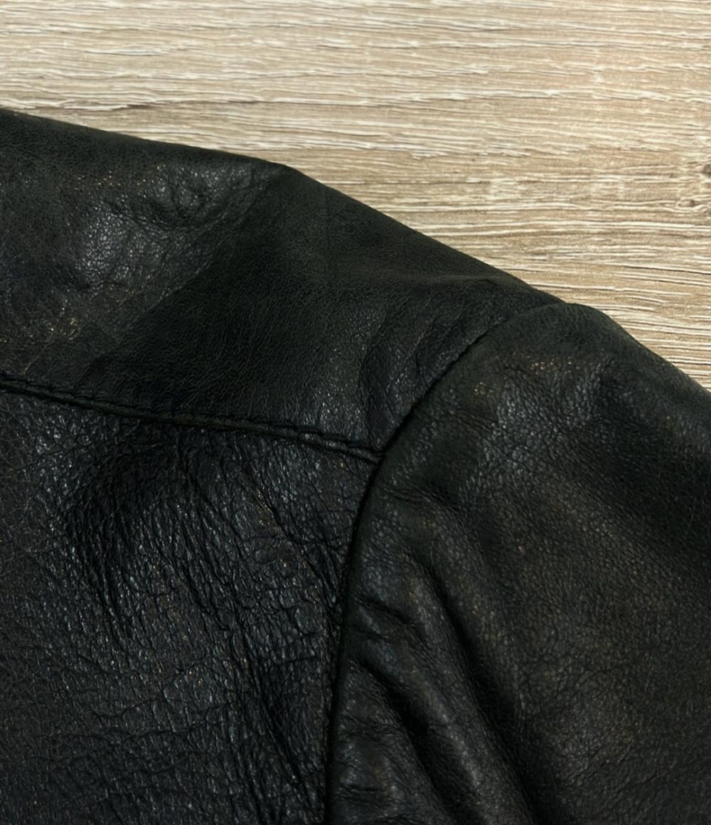 訳あり UNITED ARROWS シングルライダースジャケット 1125-199-3843 レディース SIZE S ユナイテッドアローズ