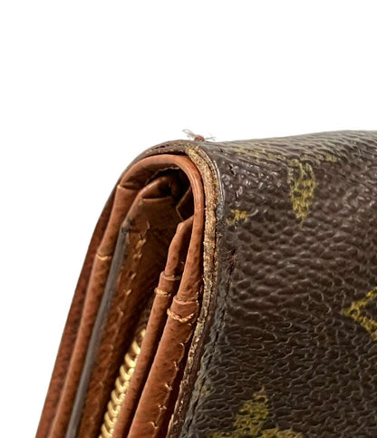 LOUIS VUITTON 二つ折り財布 ポルトモネ ジップ モノグラム M61735 レディース メンズ ルイ・ヴィトン