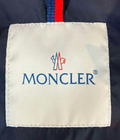 MONCLER ライダースジャケット ブルゾン ロゴワッペン ダブルジップ LEMAN 510914112085 メンズ SIZE 1 (S) モンクレール