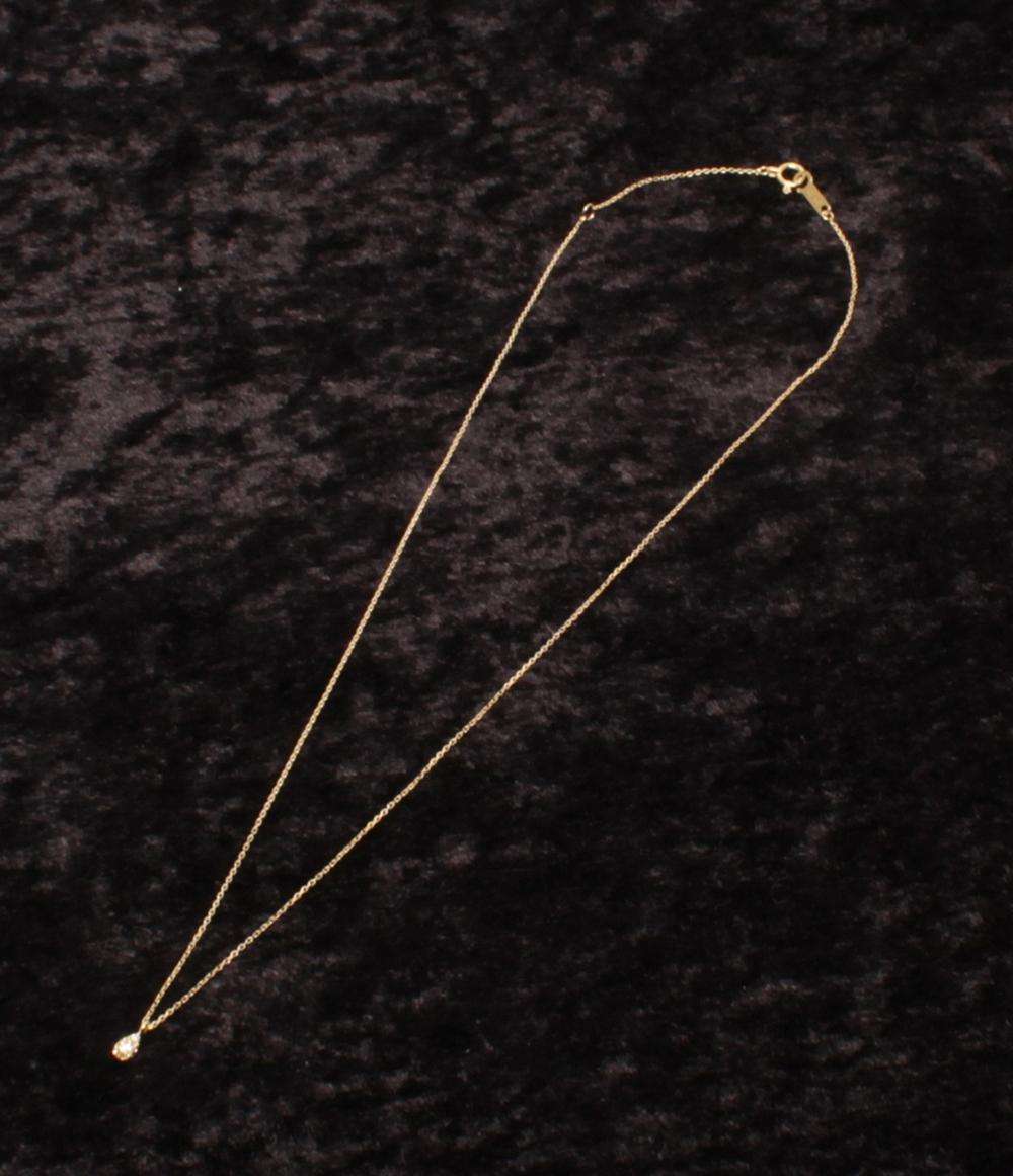 美品 ヨンドシー ネックレス K18 ダイヤ レディース 4℃