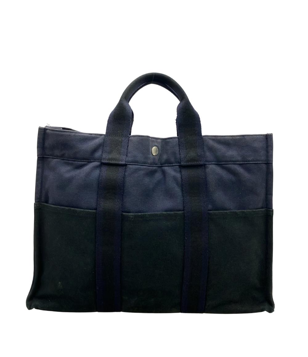 HERMES フールトゥ MM トートバック ネイビー HERMES トートバッグ フールトゥMM メンズ エルメス – Rehello by BOOKOFF