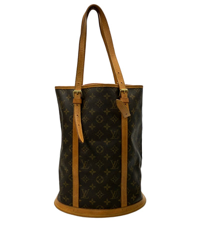 訳あり LOUIS VUITTON トートバッグ 肩掛け バケット GM モノグラム M42236 レディース ルイ・ヴィトン