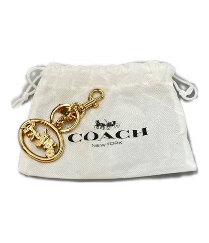 美品 COACH ホース アンド キャリッジ バッグ チャーム レディース コーチ
