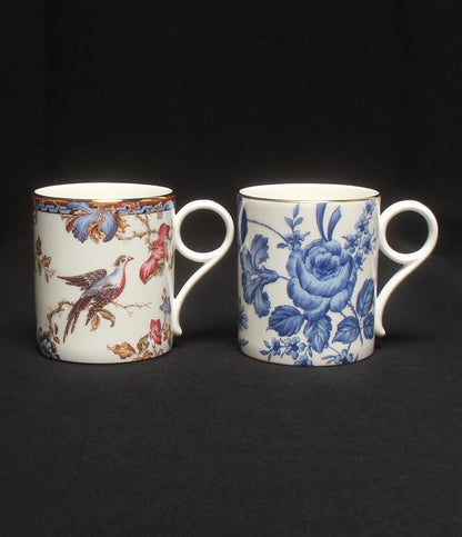 美品 ウェッジウッド マグカップ 2点セット モーニング フェザント WEDGWOOD