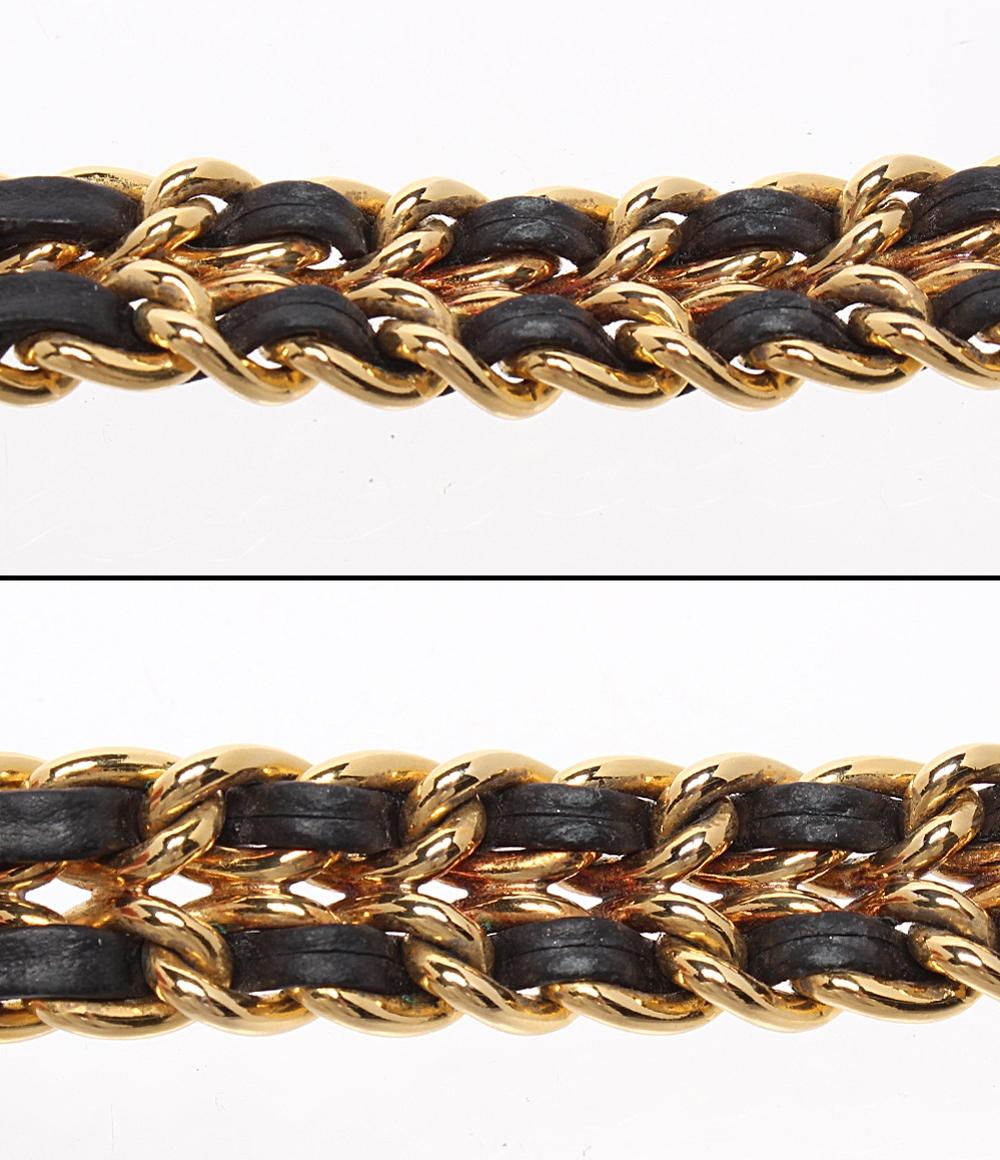 CHANEL 腕時計 プルミエール M クオーツ ブラック H0001 レディース シャネル