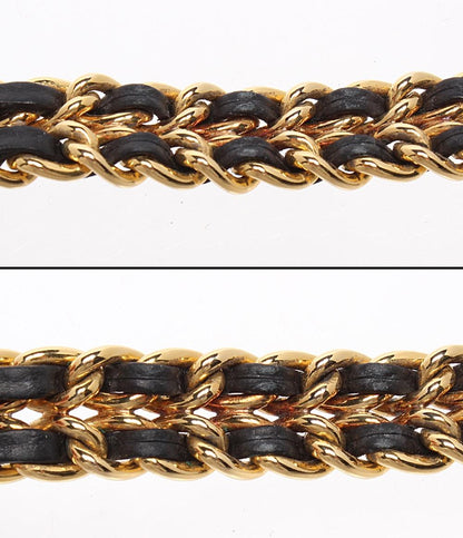 CHANEL 腕時計 プルミエール M クオーツ ブラック H0001 レディース シャネル