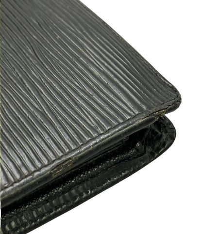 LOUIS VUITTON 二つ折り財布 エピ ポルト ビエ カルトクレディ モネ M63542 メンズ ルイ・ヴィトン