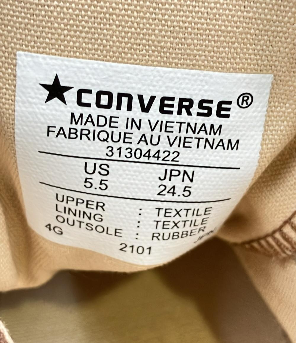 美品 CONVERSE ローカットスニーカー オールスター レディース SIZE 24.5 (L) コンバース