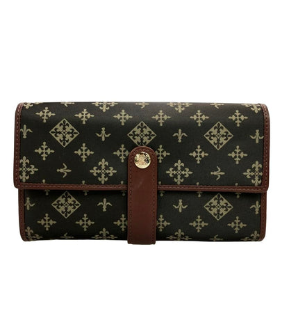 美品 russet ダブルホック 長財布 レディース ラシット