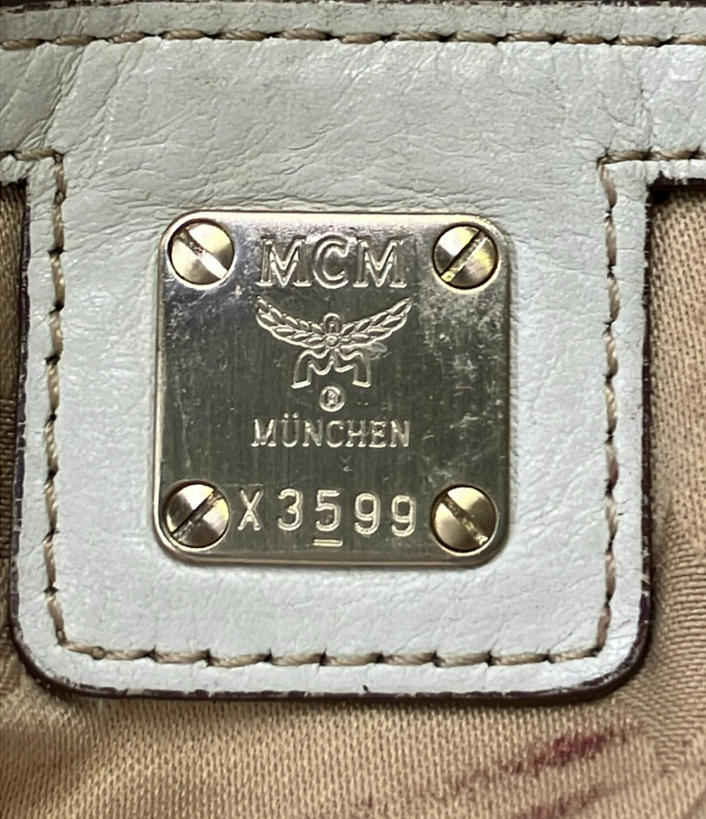 MCM 2wayハンドバッグ ショルダーバッグ レディース エムシーエム