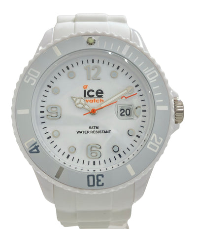 ice watch 腕時計 クオーツ ホワイト メンズ アイスウォッチ