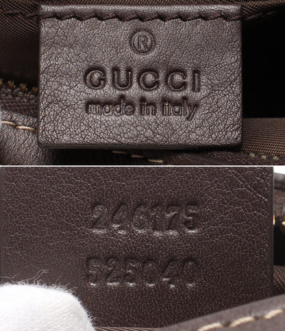 GUCCI ポーチ バンブー GGキャンバス 246175 525040 レディース グッチ