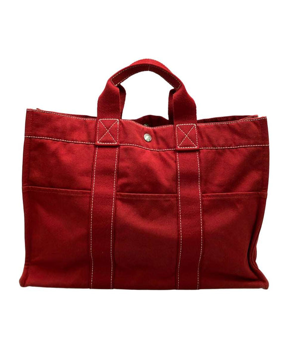 HERMES トートバッグ ドーヴィルMM レディース エルメス