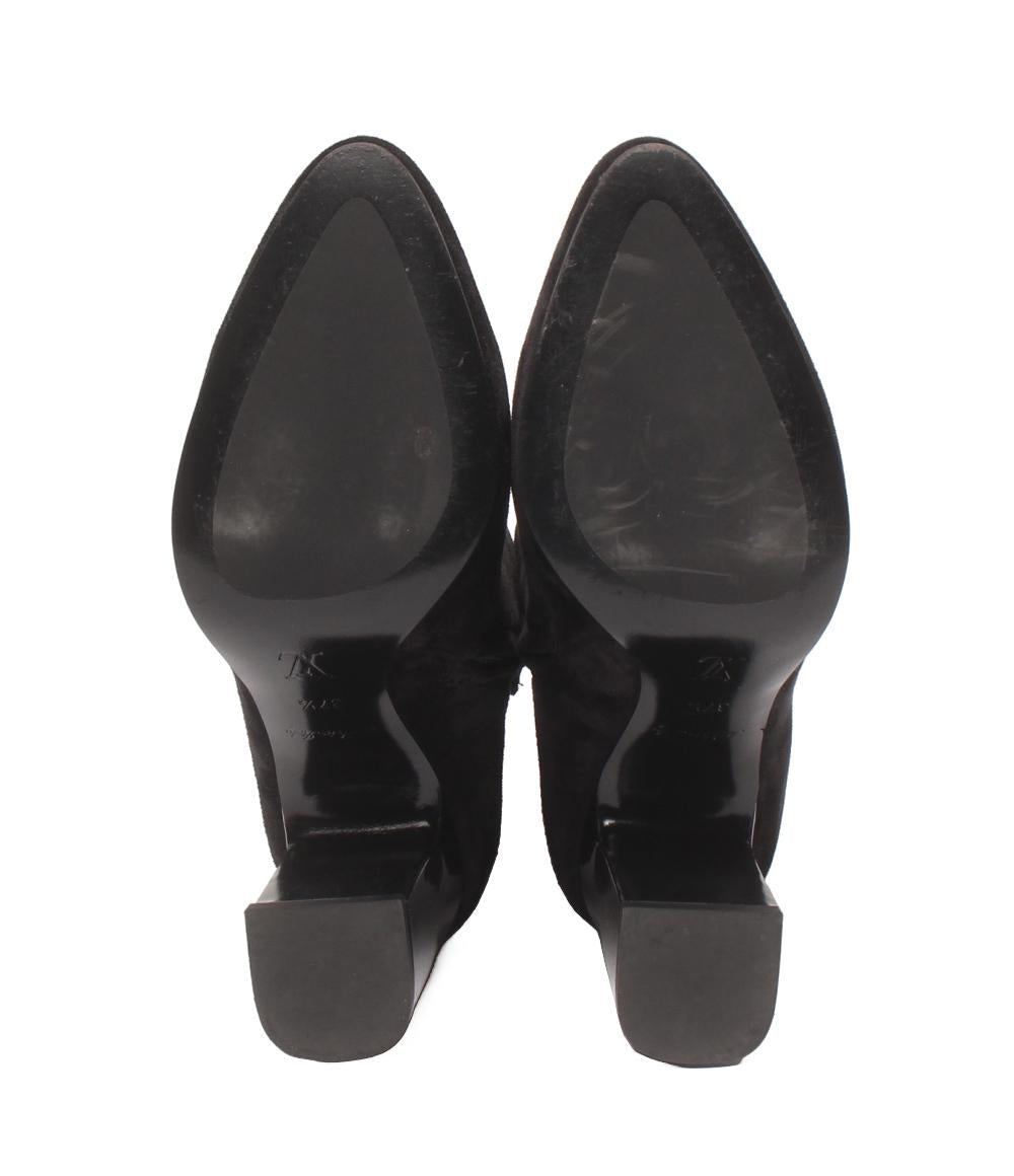 LOUIS VUITTON ショートブーツ スエード LVドナライン LW0243 レディース SIZE 37 1/2 ルイ・ヴィトン