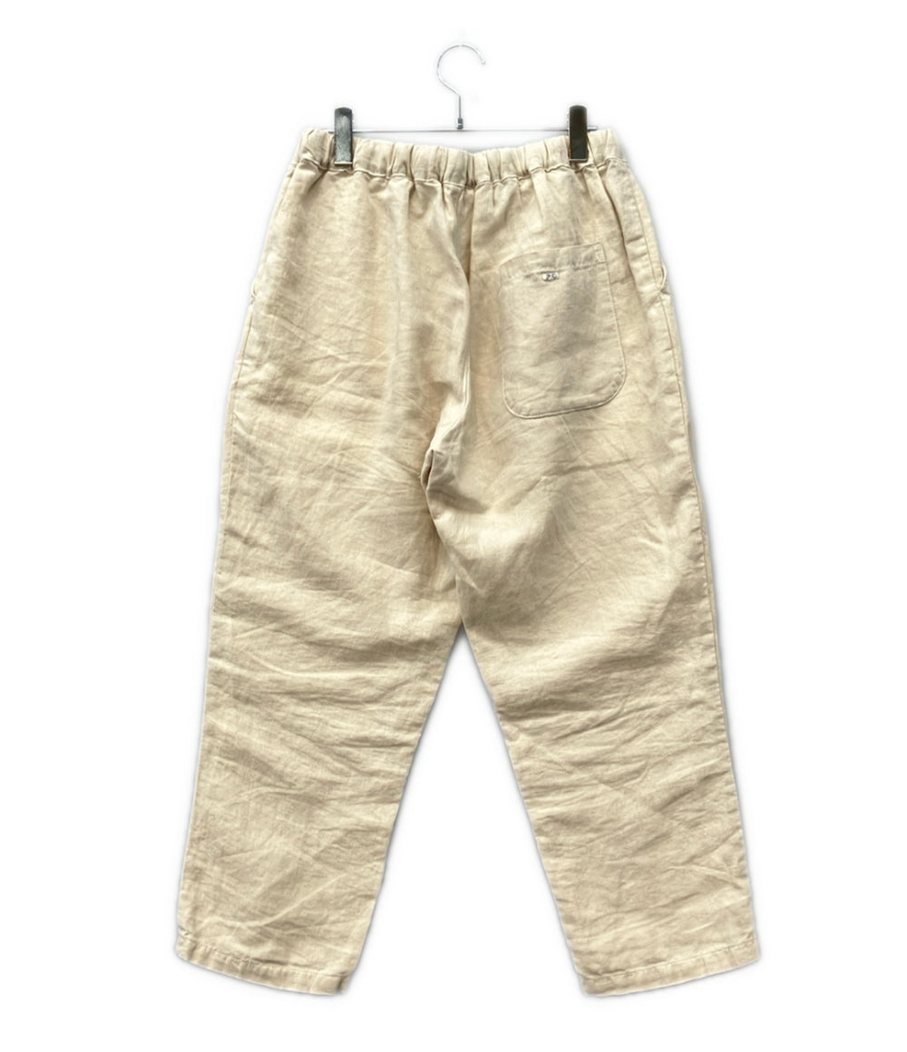 PORTER CLASSIC リネン イージーパンツ メンズ SIZE L ポータークラシック