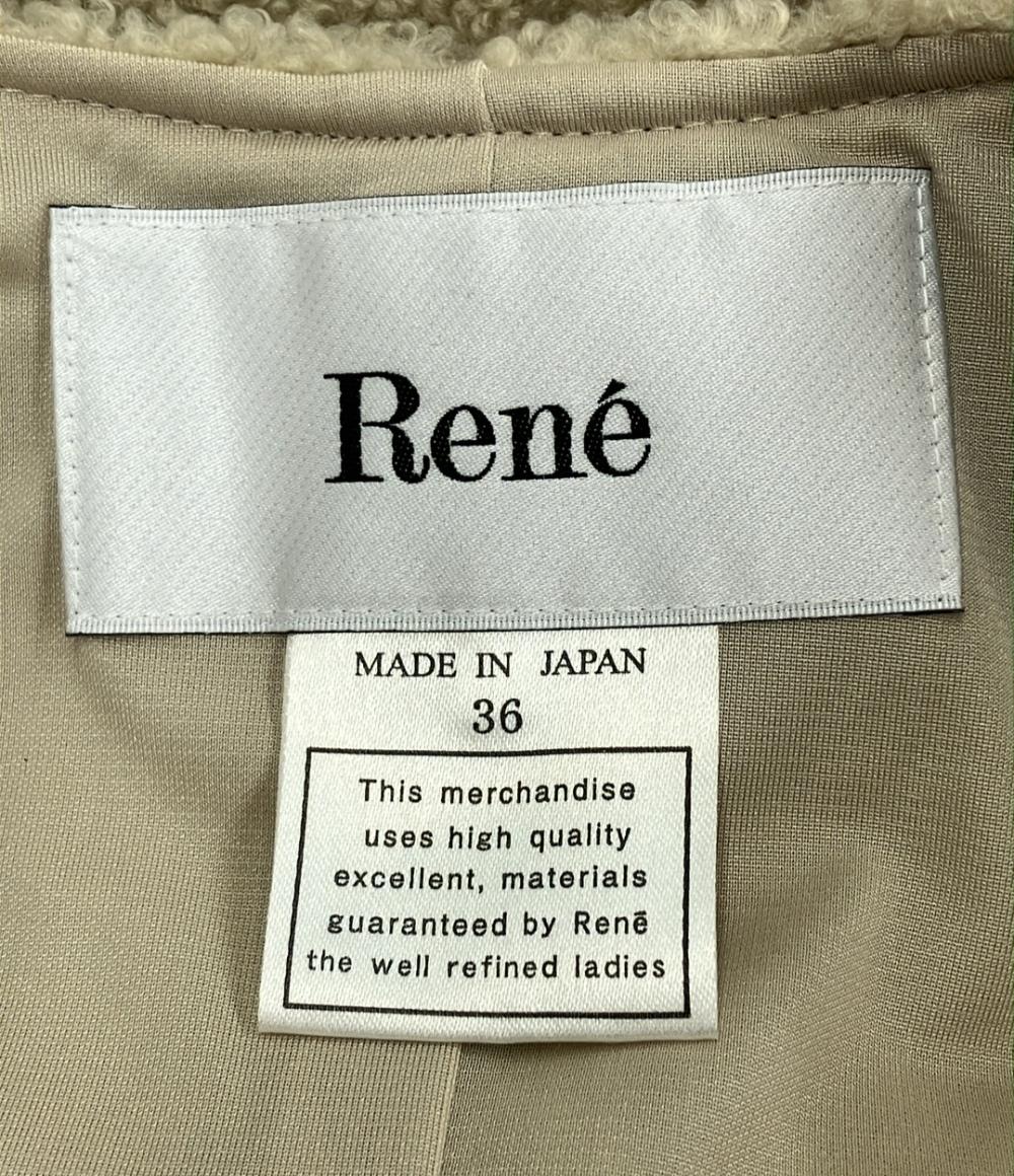 美品 ルネ ショート丈ジャケット レディース SIZE 36 (S) Rene