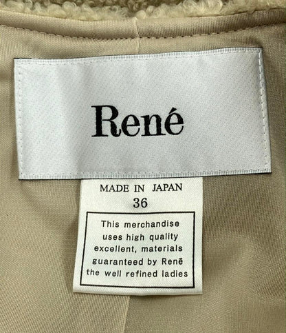 美品 ルネ ショート丈ジャケット レディース SIZE 36 (S) Rene