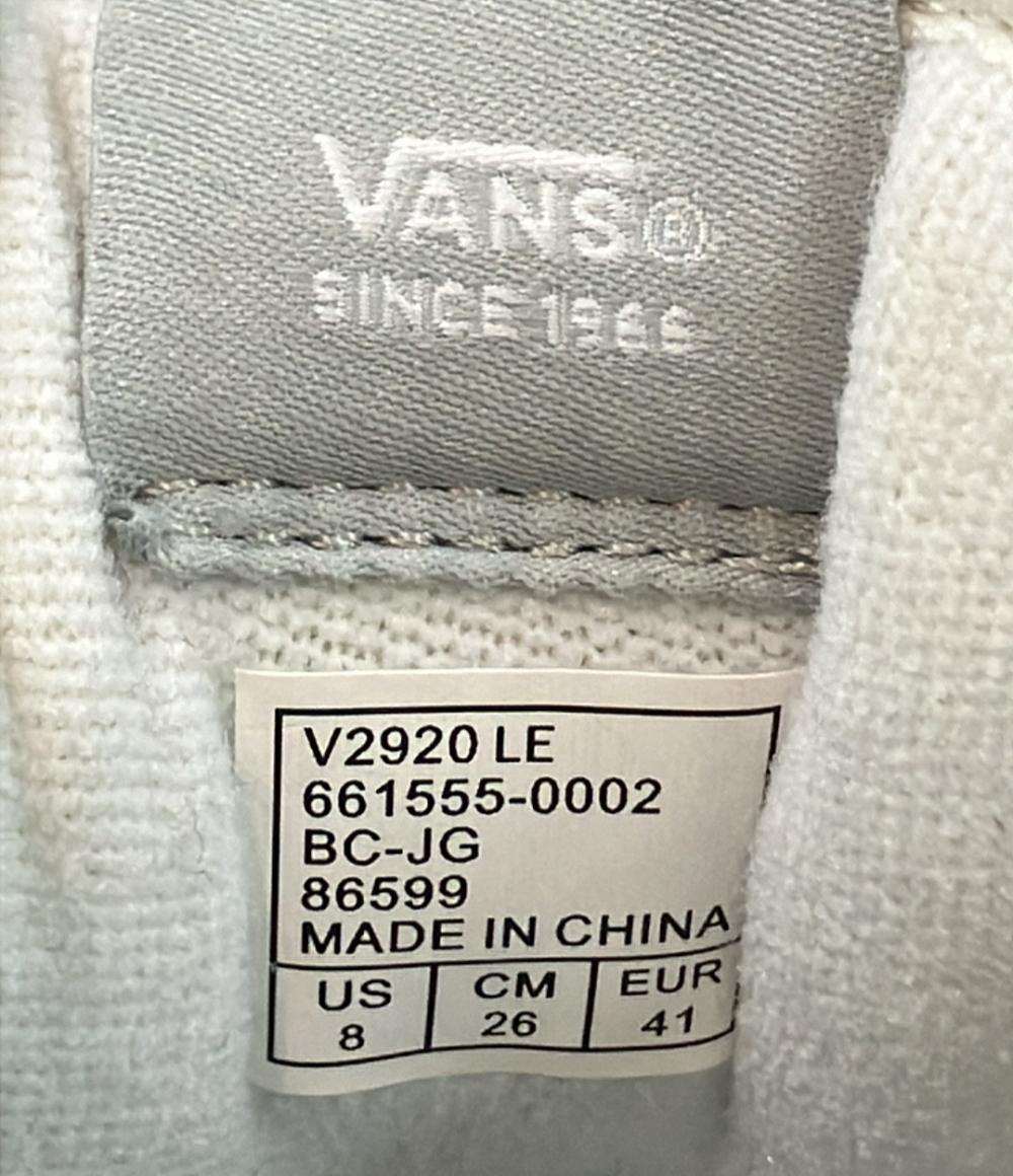 美品 VANS ローカットスニーカー リジダ V2920LE メンズ SIZE 26.0 (M) バンズ