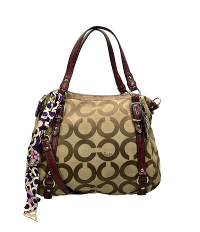 COACH ハンドバッグ ショルダーバッグ 2WAY 肩掛け オプアート 15275 レディース コーチ