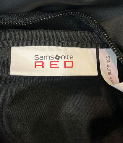 美品 Samsonite ボディバッグ スリングバッグ RED メンズ サムソナイト
