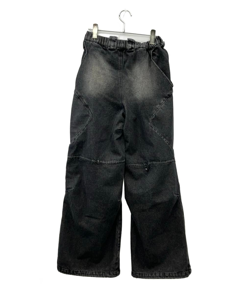 F LAGSTUF F デニムパンツ CPG  RHOMBUS FADE D ENIM PANTS ブリーチ加工 ダメージ加工 オーバーダイ タグ付き FS1882 メンズ SIZE M フラグスタフ