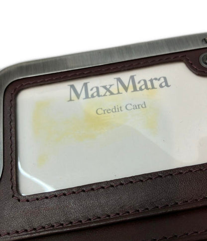美品 マックスマーラ 二つ折り長財布 メンズ MAX MARA