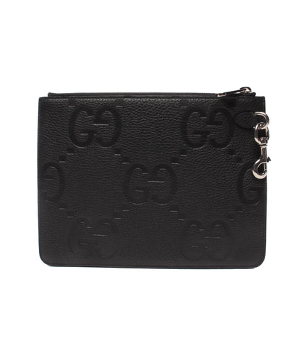 美品 GUCCI クラッチバッグ ポーチ ジャンボGG 821102 2067 メンズ レディース グッチ