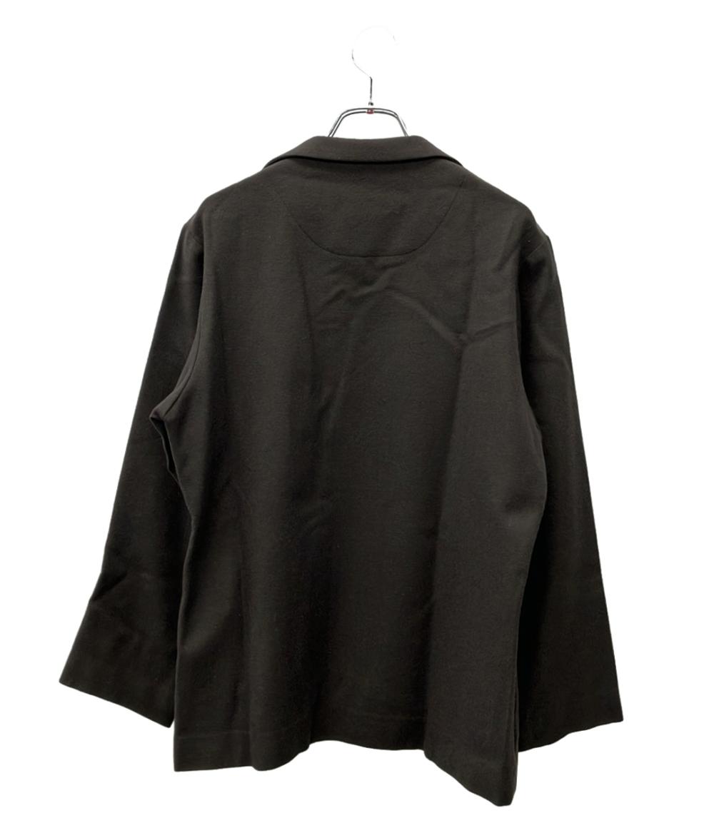 Y's Yohji Yamamoto テーラード ジャケット ウール ドレープコート 無地 YR-J29-199 レディース SIZE 3 (L) ワイズ ヨウジヤマモト
