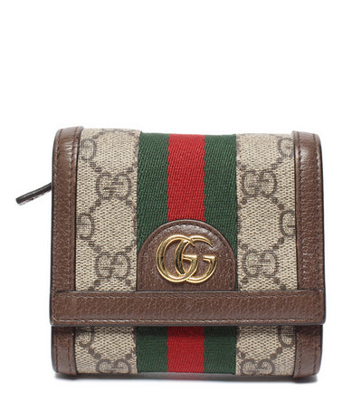 GUCCI 二つ折り財布 GGスプリーム オフィディア 598662 レディース グッチ