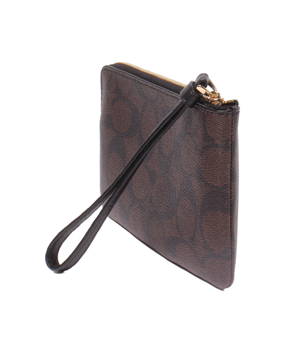 美品 COACH ポーチ シグネチャー 58035 レディース コーチ