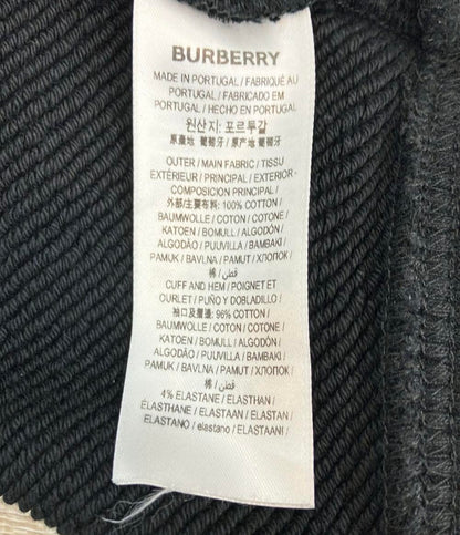 BURBERRY 長袖パーカー DRAKE エンブロイダリー フーディ 馬上の騎士ロゴ スウェット 8072776 メンズ SIZE M バーバリー