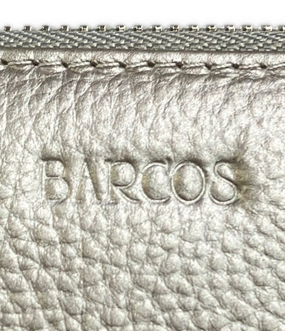 美品 BARCOS ラウンドファスナー長財布 レディース バルコス