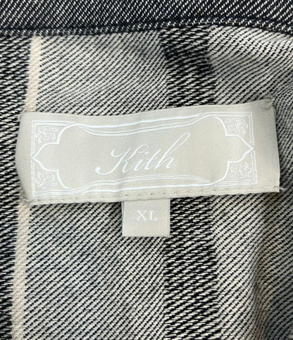 KITH 長袖シャツ ストライプ ストリート 24-050-060-0003-3-0 メンズ SIZE XL キス
