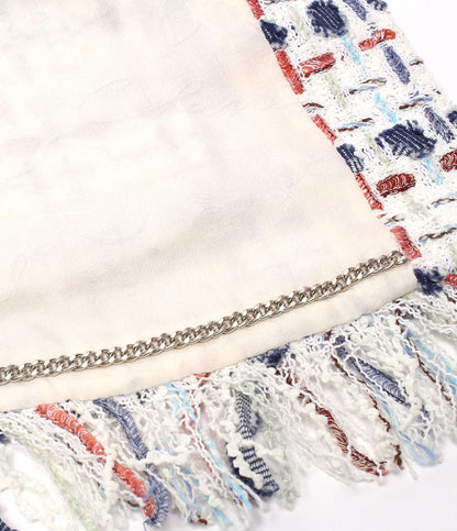 シャネル ノーカラーツイードジャケット P58330V44229 レディース SIZE 36 (S) CHANEL