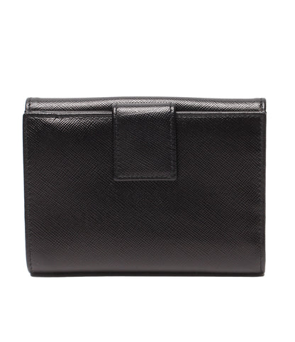 美品 PRADA 二つ折り財布 Wホック レディース メンズ プラダ